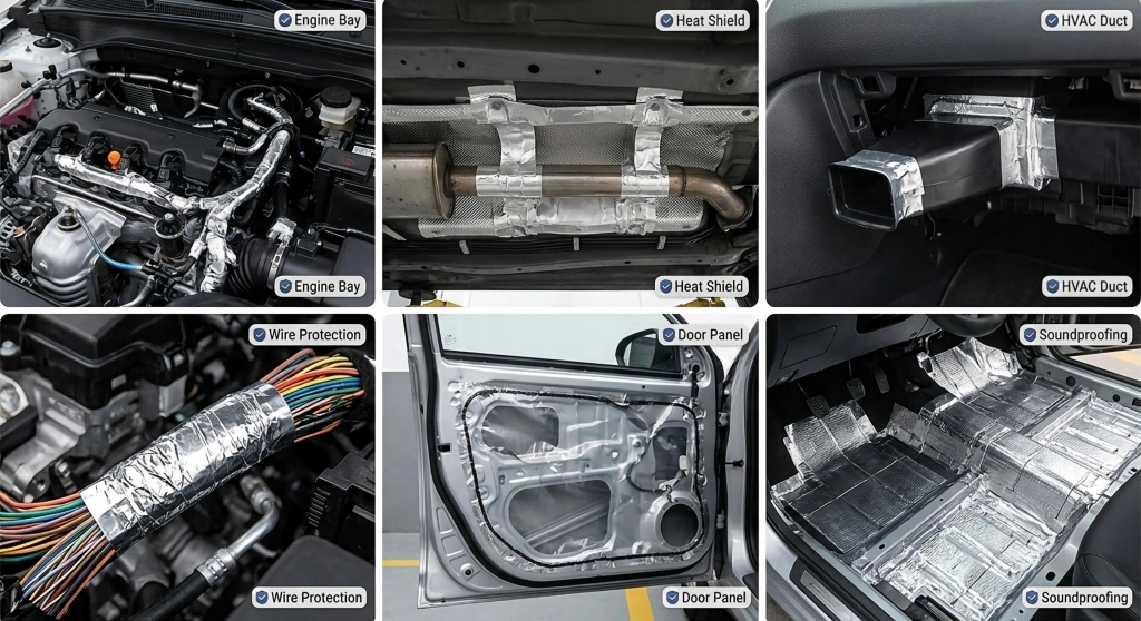 Automotive foil tape: choosing the right construction